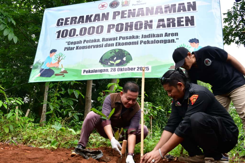 Wakil Bupati Pekalongan Sukirman: Penanaman 100 Ribu Pohon Aren Jadi Langkah Nyata Cegah Bencana