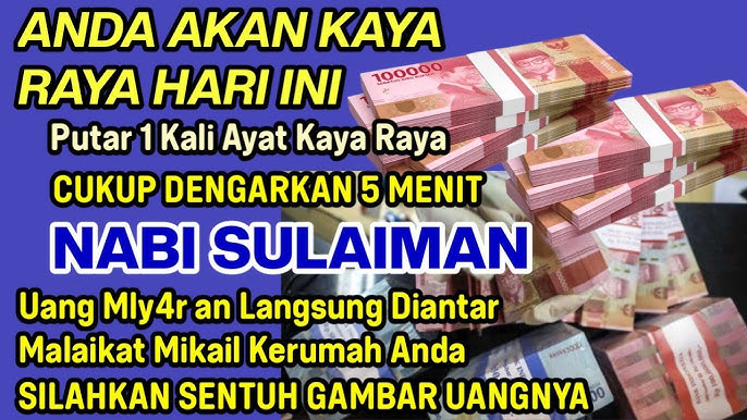 Ingin Transferan Lancar? Yuk Amalkan 3 Doa Nabi Sulaiman untuk Mendatangkan Rezeki yang Barokah