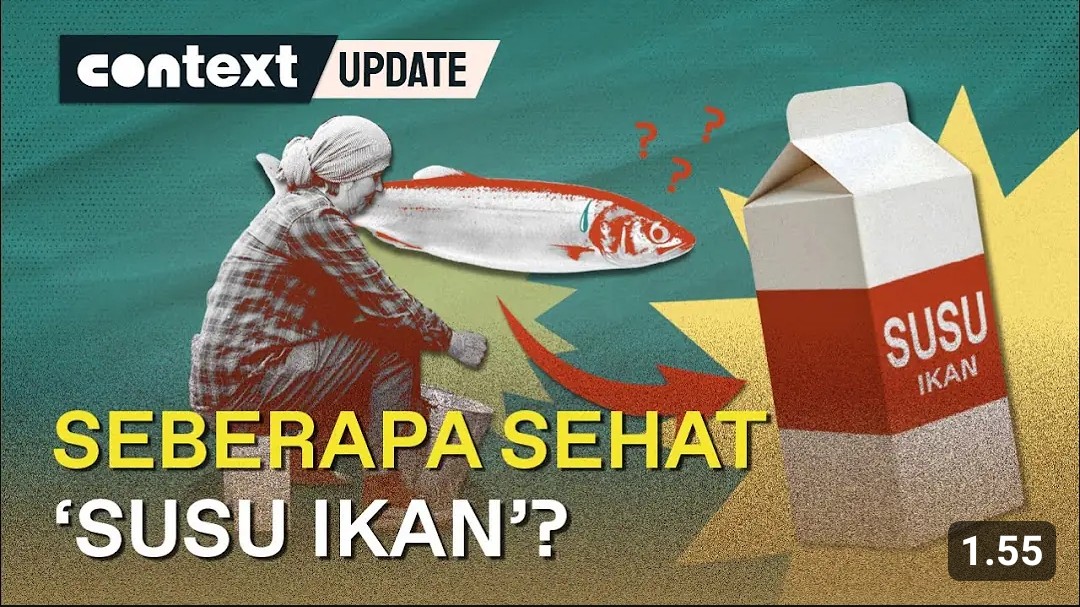 Susu Ikan jadi Alternatif Susu Sapi, Apakah Kandungan Gizinya Setara dengan Susu Murni?