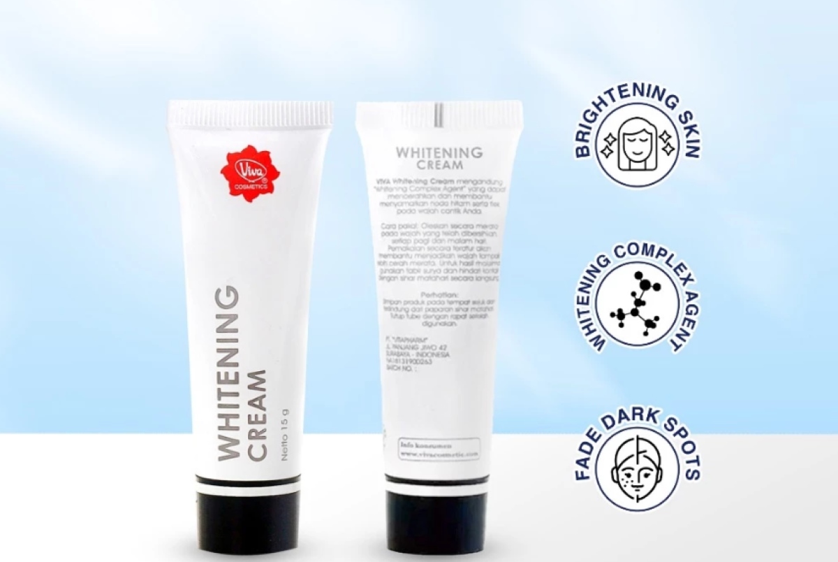 Rahasia Kulit Cerah dan Glowing cuma Pakai Viva Whitening Cream, Bisa untuk Menghilangkan Bekas Jerawat Juga 