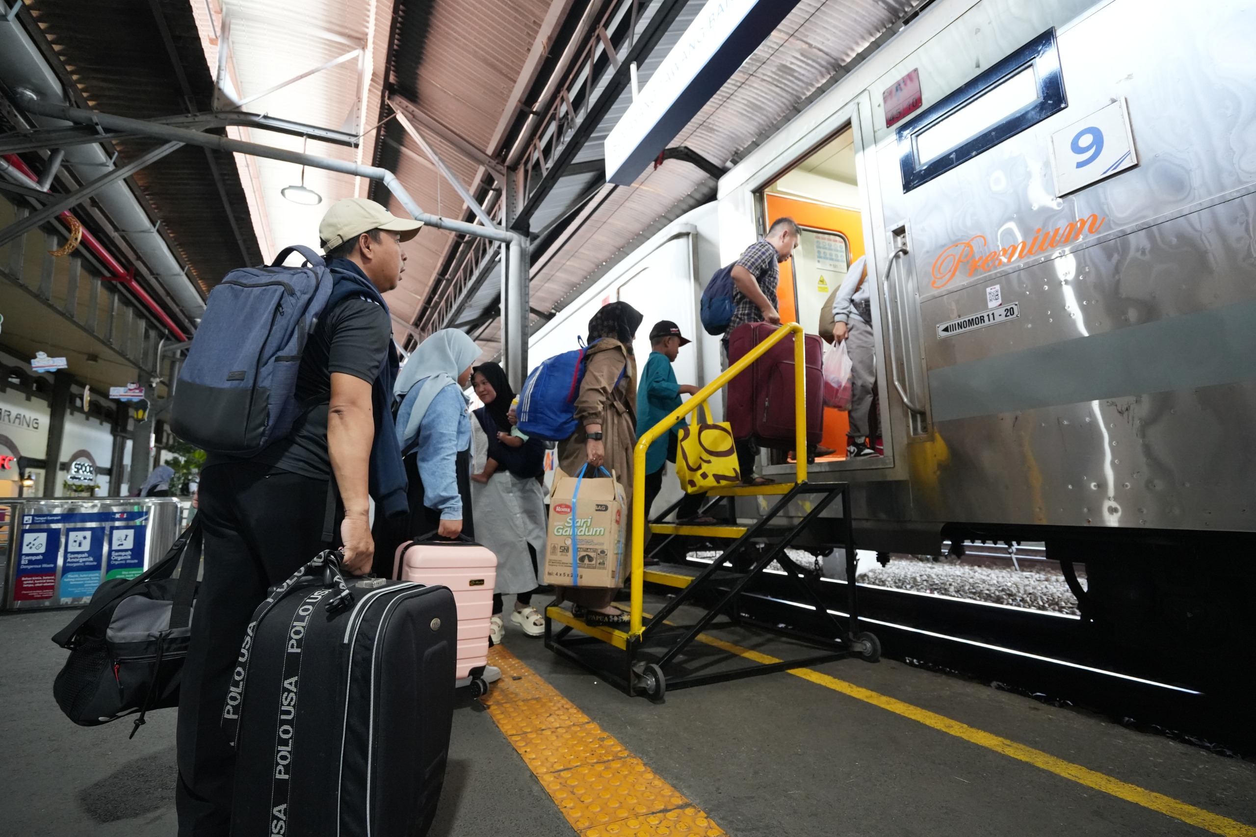 33 Ribu Pemudik Tinggalkan Wilayah Daop 4 Semarang Naik Kereta Api Hingga H+5 Lebaran