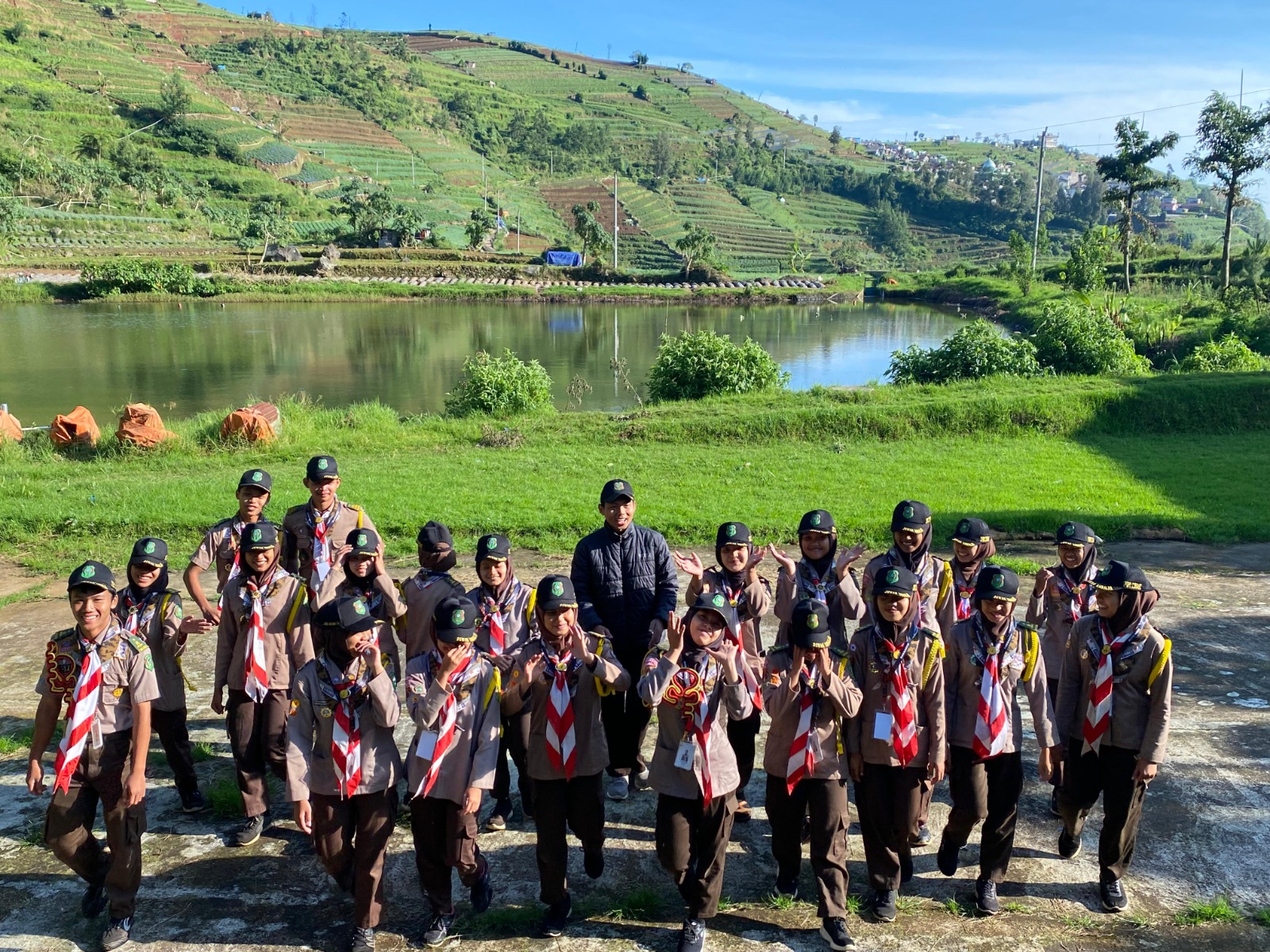 Pramuka MA NU 01 Banyuputih Gembleng 22 Penegak dengan Aneka Pelatihan
