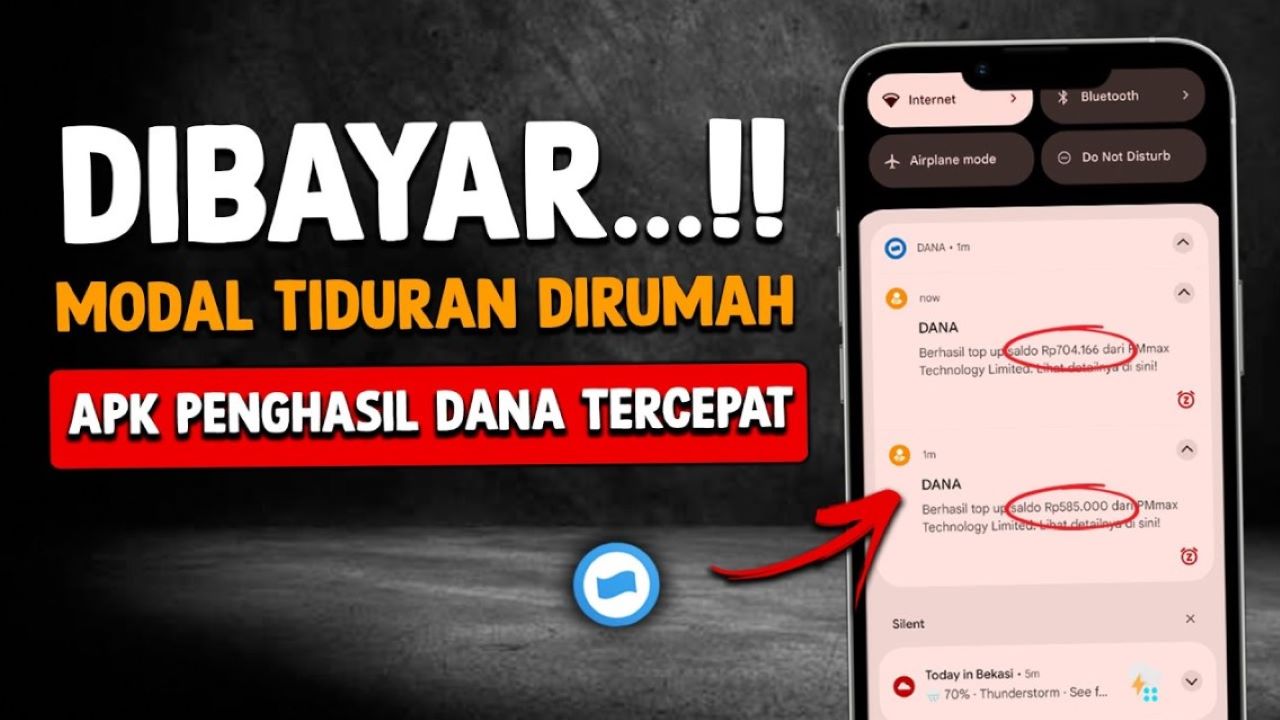 Cara Dapat Saldo DANA Gratis dari Aplikasi Earnbay, Klaim Rp 20 Ribu  Berkali-kali dalam Sehari!