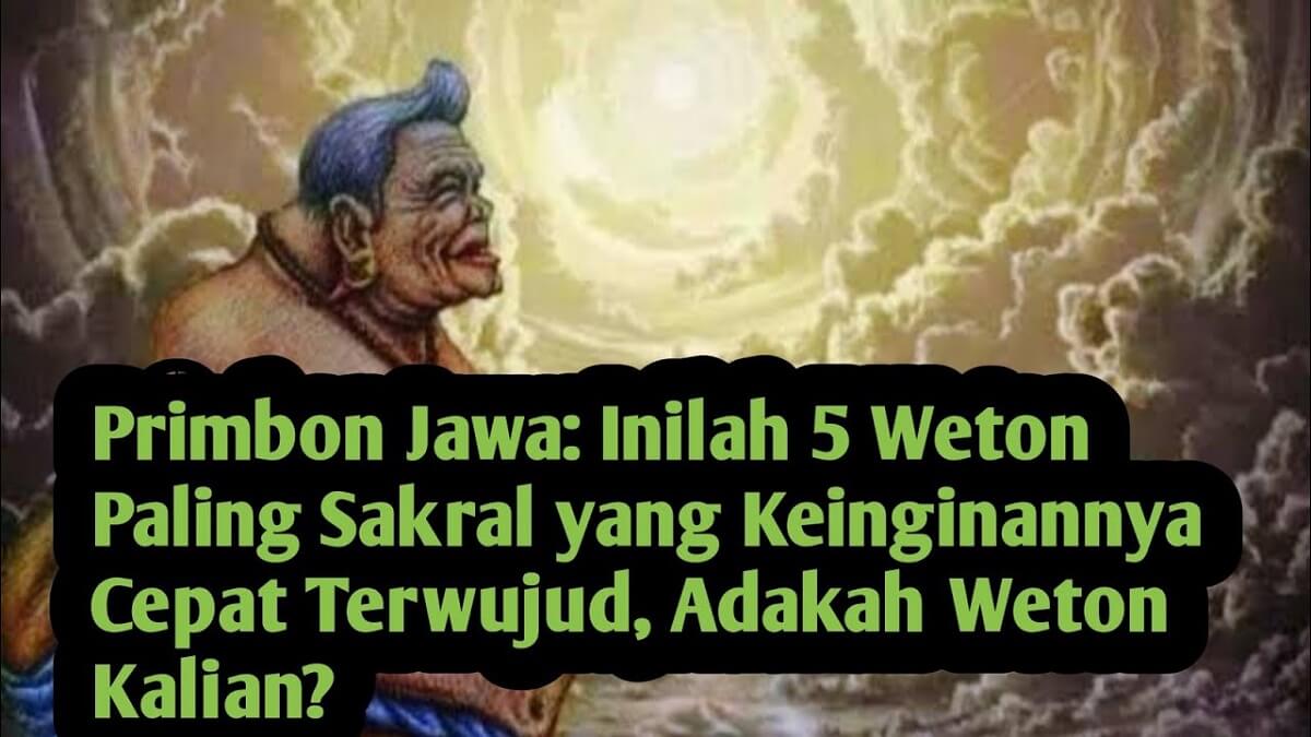 Inilah 4 Weton yang Doanya Sakral dan Terkabul ala Primbon Jawa, Adakah Weton Kalian?