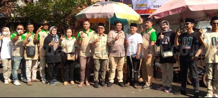 Perjuangankan Nasib Pedagang, Papera Gelar Deklarasi di Pasar Darurat Sorogenen