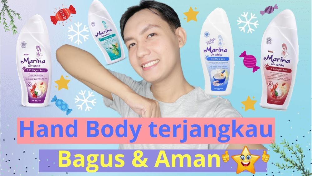 Review 6 Body Lotion Marina untuk Melembapkan dan Mencerahkan Kulit di Cuaca Panas, Cocok untuk Kulit kering 