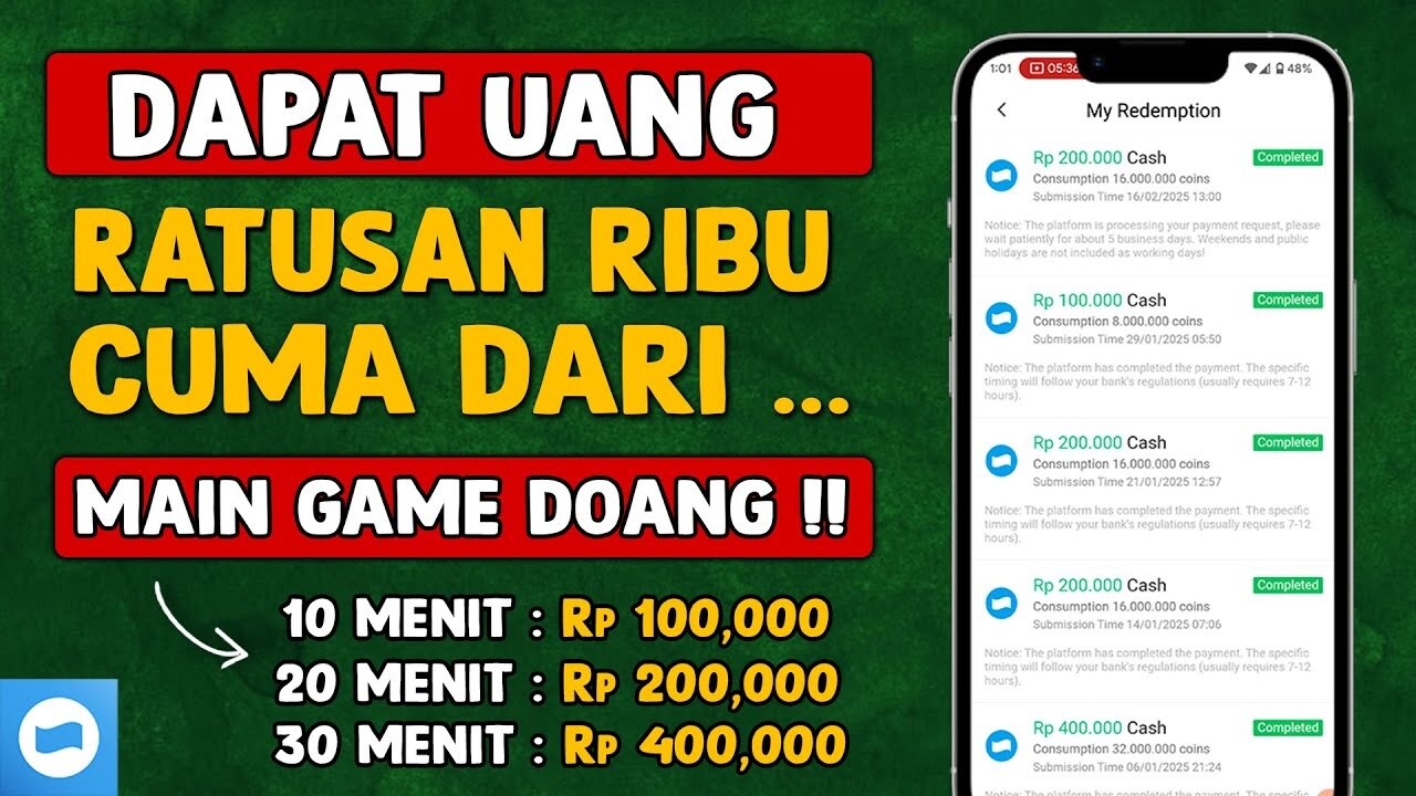 Game Penghasil Uang No Hoax! Tarik Saldo DANA Gratis Rp500 Ribu Tanpa Modal, Begini Caranya