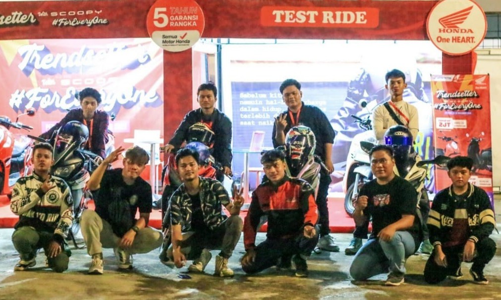 Honda AT Family Hadir di Rooftop Pasicif Mall Kota Tegal