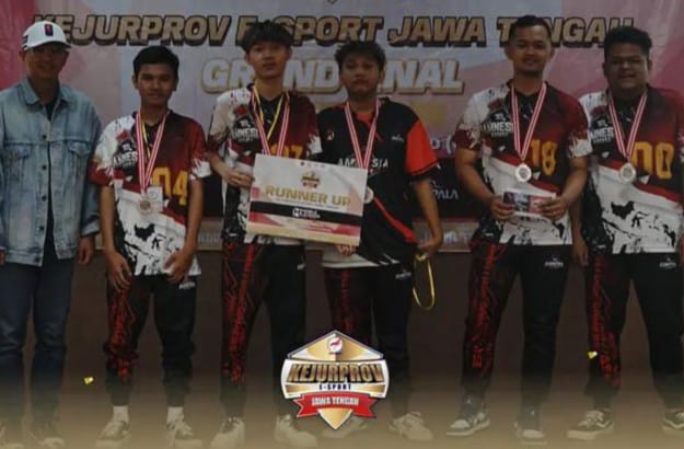 Tim Esports Kabupaten Pekalongan Raih Medali di Kejurprov Jateng