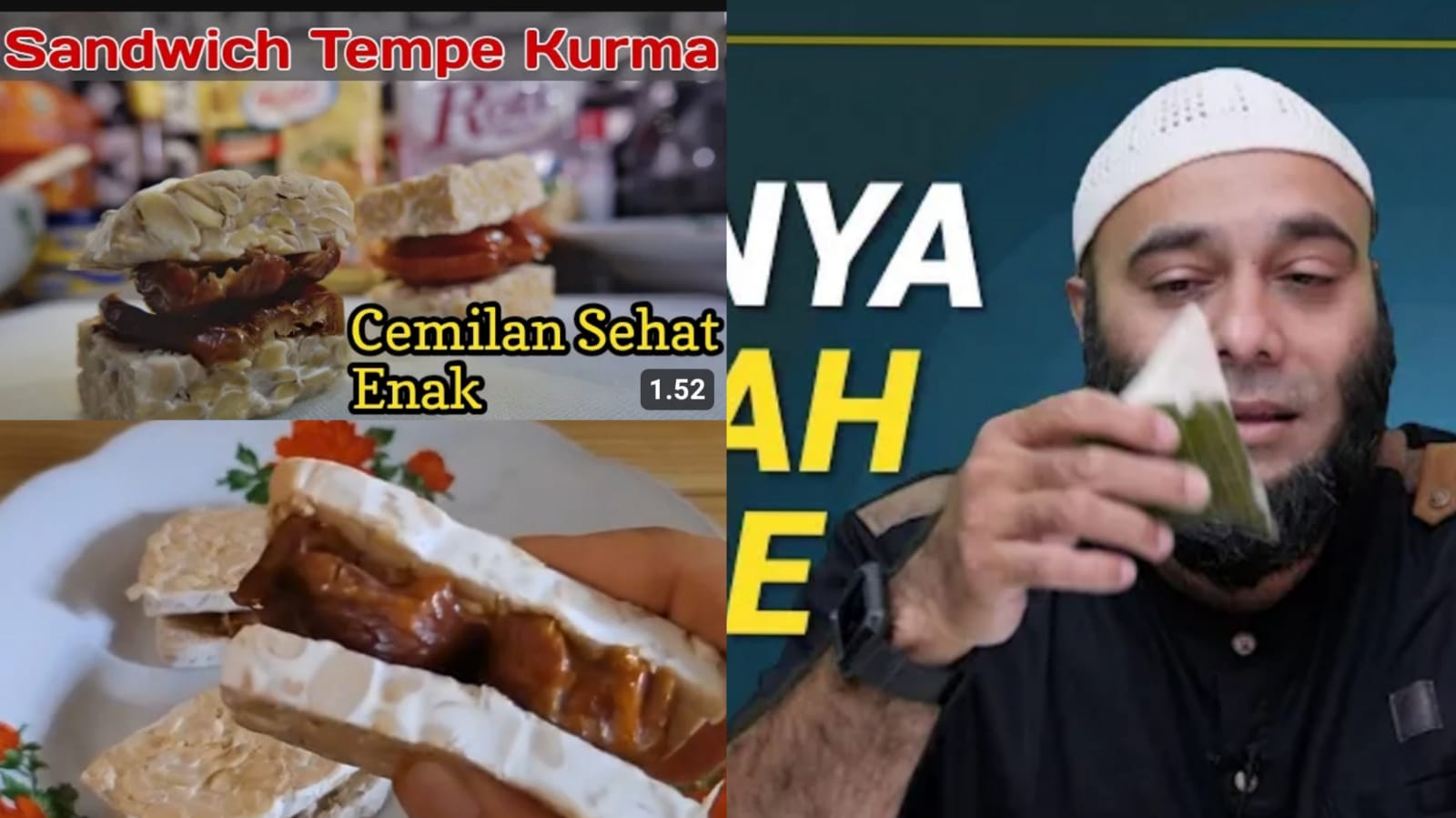 Inilah 5 Manfaat Menyehatkan Sandwich Tempe dan Kurma ala dr Zaidul Akbar yang Perlu Kamu Coba