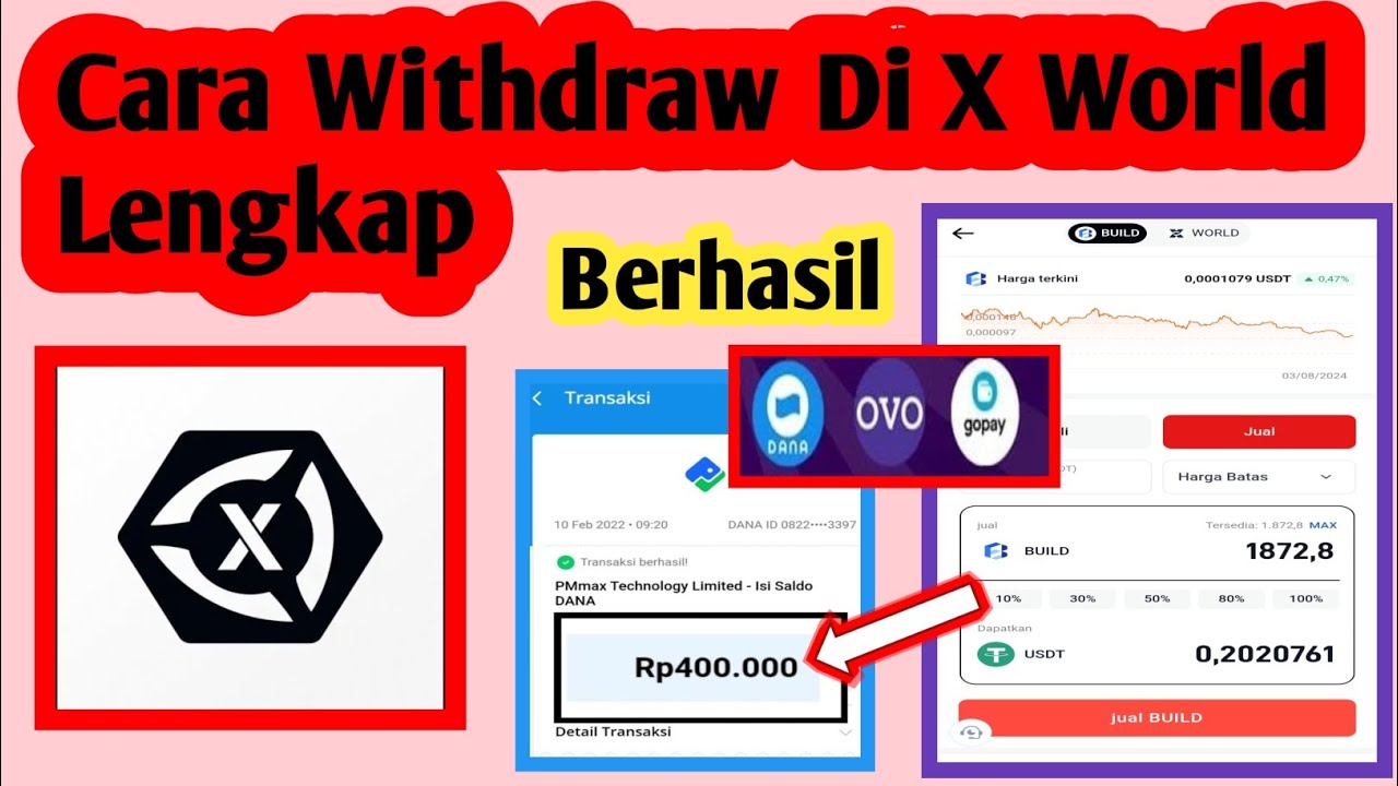 MANTAP! Yuk Dapetin Saldo DANA Gratis dari Aplikasi Penghasil Uang XWorld Senilai Rp100.000