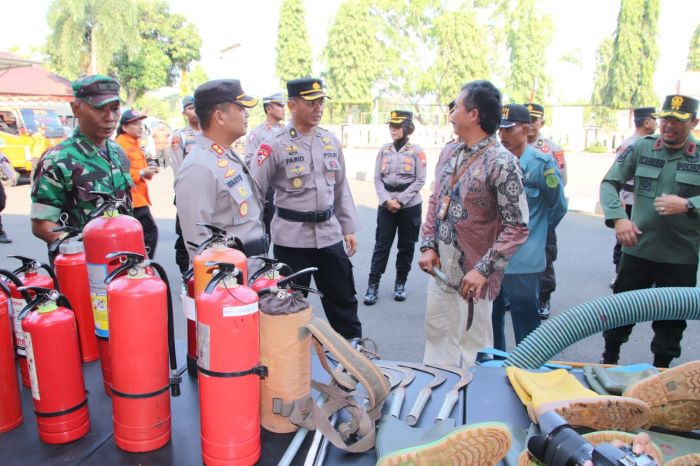 Polres Pekalongan dan Perhutani Siaga Karhutla, 9 Titik Panas Terpantau selama Juli-Agustus 2023