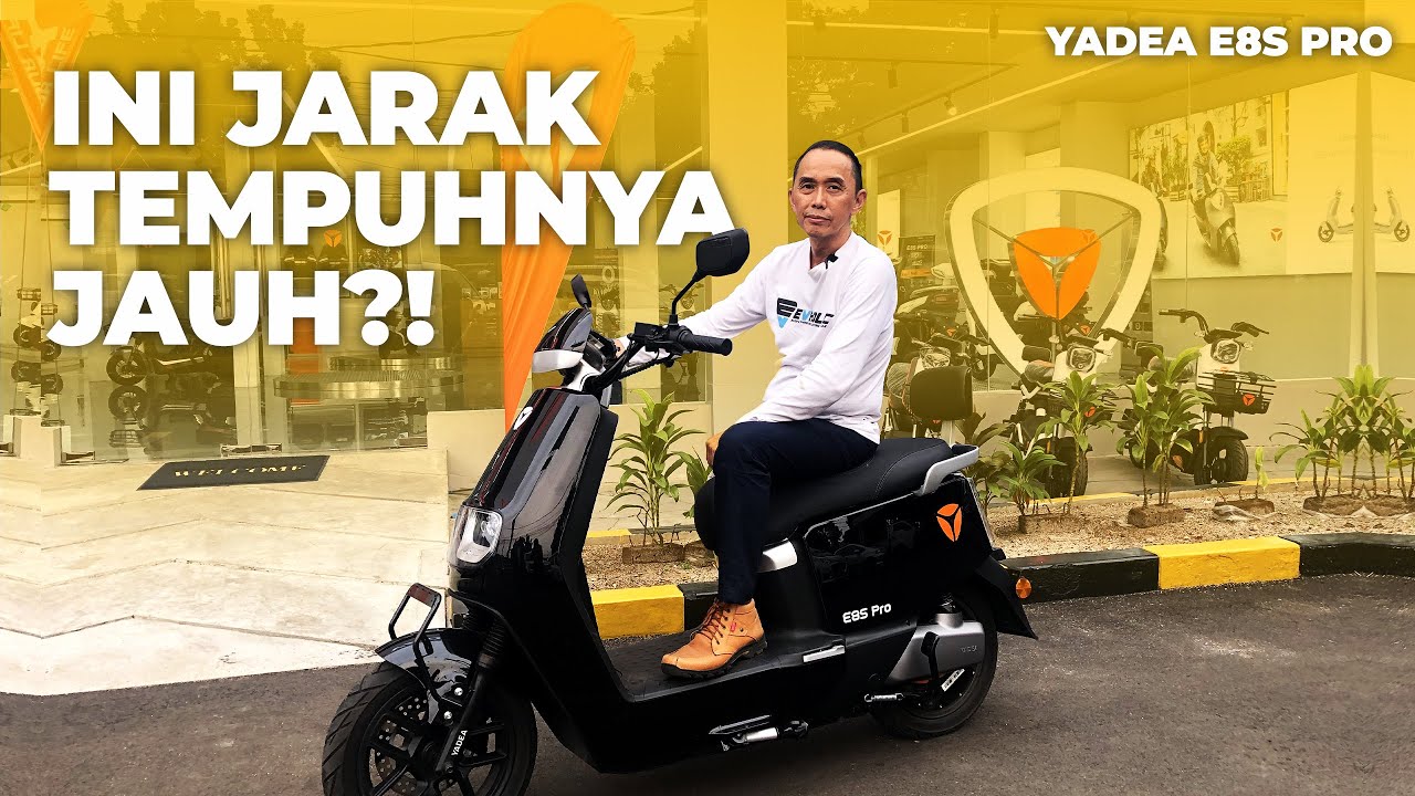 5 Motor Listrik Untuk Ojek Online yang Mampu Menempuh Jarak Diatas 100 Km, Ada Yadea E8S Pro