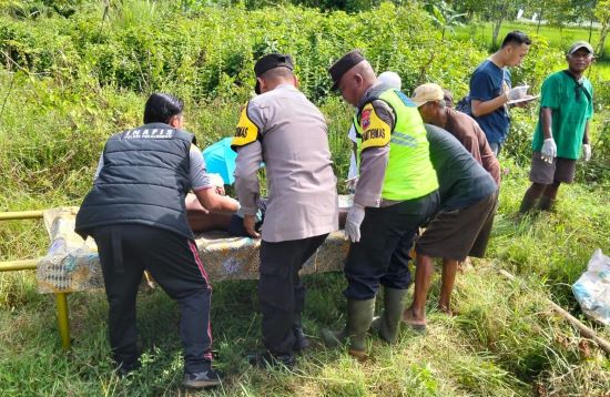 Buruh Tani Ditemukan Tewas di Sawah di Desa Kutosari