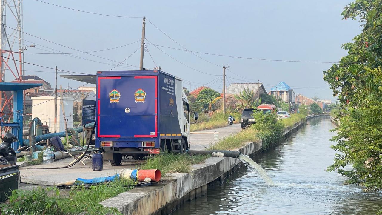 Atasi Banjir Rob Sayung Demak, Pemprov Jateng Perbanyak Pompa