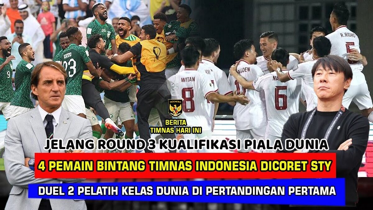 Kabar Buruk! 4 Pemain Langganan Timnas Indonesia Dicoret di Putaran Ketiga Kualifikasi Piala Dunia 2026