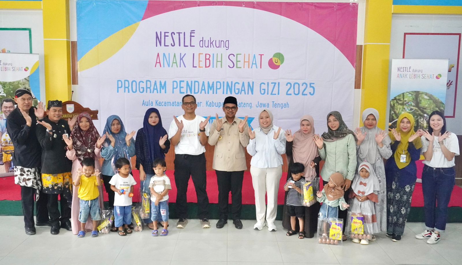 Nestlé Indonesia bersama Bupati Faiz Dukung Percepatan Penurunan dan Pencegahan Stunting di Kabupaten Batang