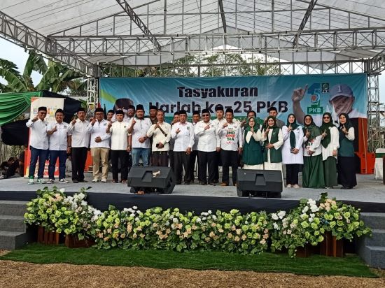 Hadiri Harlah ke-25 PKB di Pekalongan, Gus Yusuf Pasang Target 20 Kursi di DPRD Kabupaten Pekalongan