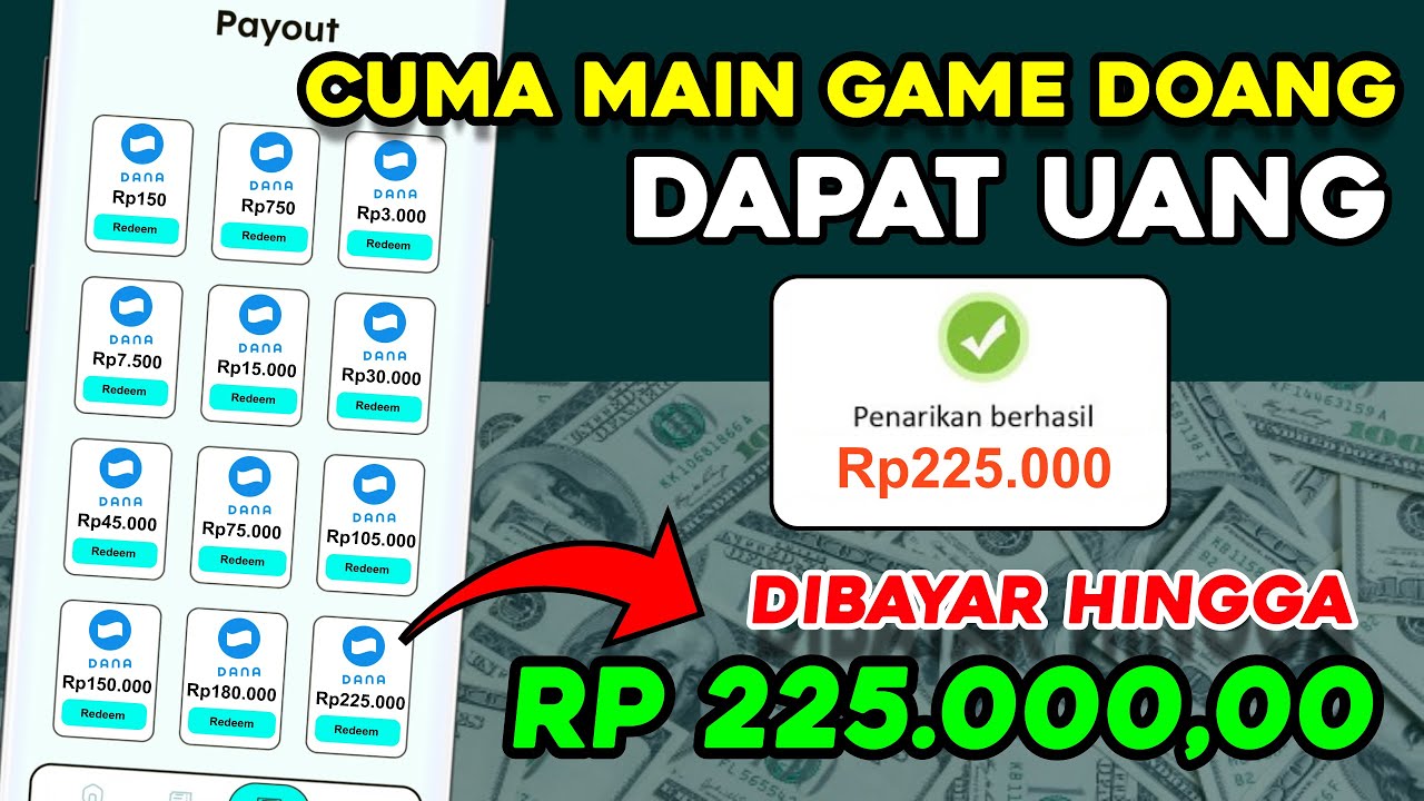 Aplikasi Penghasil Uang Saldo DANA Tanpa Undang Teman! Langsung Cair Rp225.000 Bisa Main Berkali-Kali!