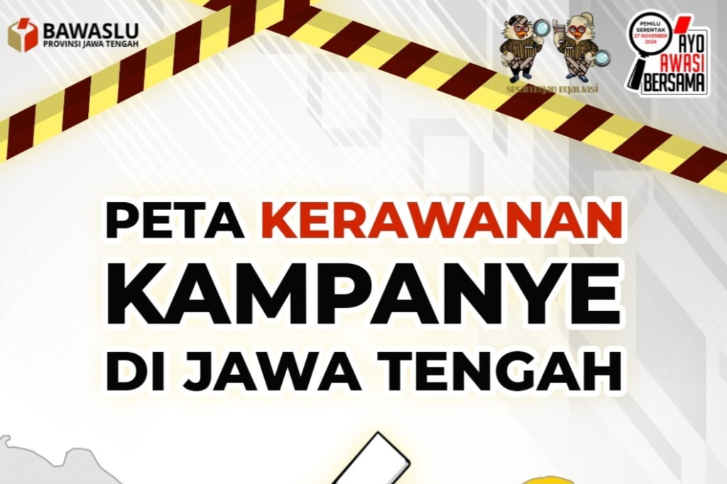 Kampanye Pilkada, Bawaslu Jateng Sebut Kota Pekalongan Masuk Kategori Rawan Tinggi