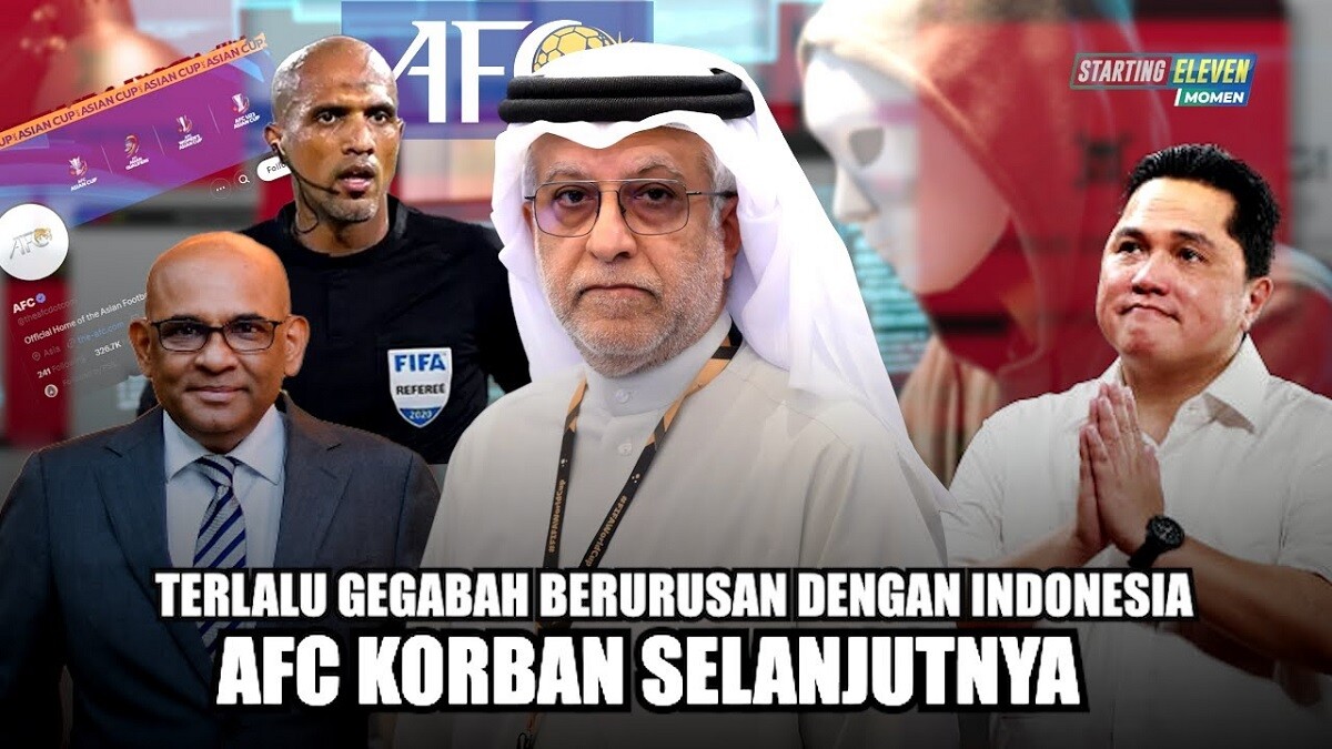 Berbuntut Panjang, Kecurangan Wasit Bahrain Bikin Netizen Indonesia Menggila, AFC Semakin Kacau!