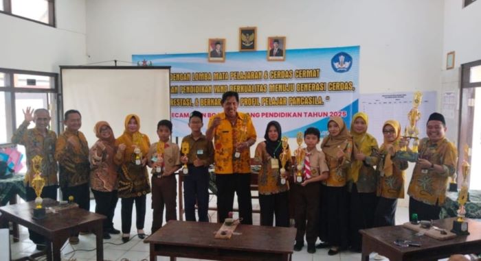 Korwil Pendidikan Bojong Pekalongan Gelar Lomba Mapel dan Cerdas Cermat, Inilah Juaranya