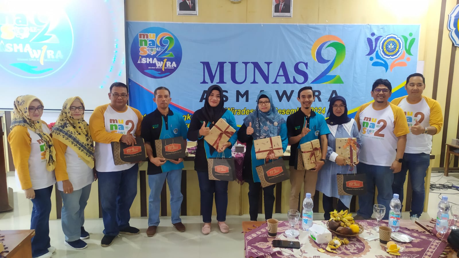 Alumni SMA N  1 Wiradesa Gelar Munas 2 Asmawira