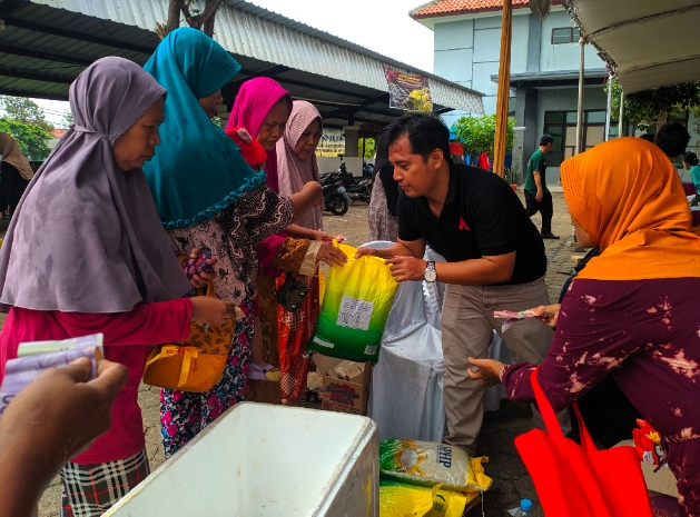 Ritel Modern Transmart Pekalongan Ikut Hadir Jual Sembako di Operasi Pasar Murah Pekalongan