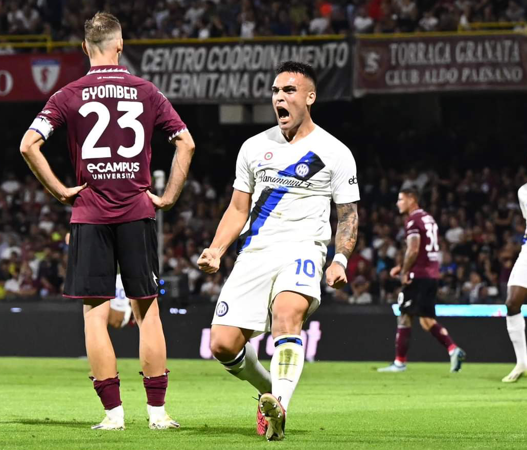 Inter Milan Hajar Salernitana 4 Gol Tanpa Balas, Lautaro Martinez Cetak Quattrick