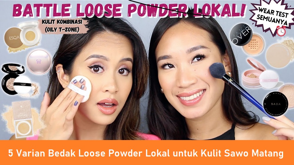 5 Varian Bedak Loose Powder Lokal untuk Kulit Sawo Matang yang Tahan Lama