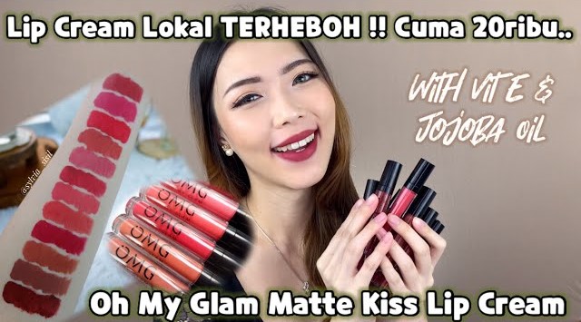 Review Jujur OMG Matte Kiss Lip Cream, Harga Under 20 Ribu Tapi Hasil Sebagus Itu! Kok Bisa?