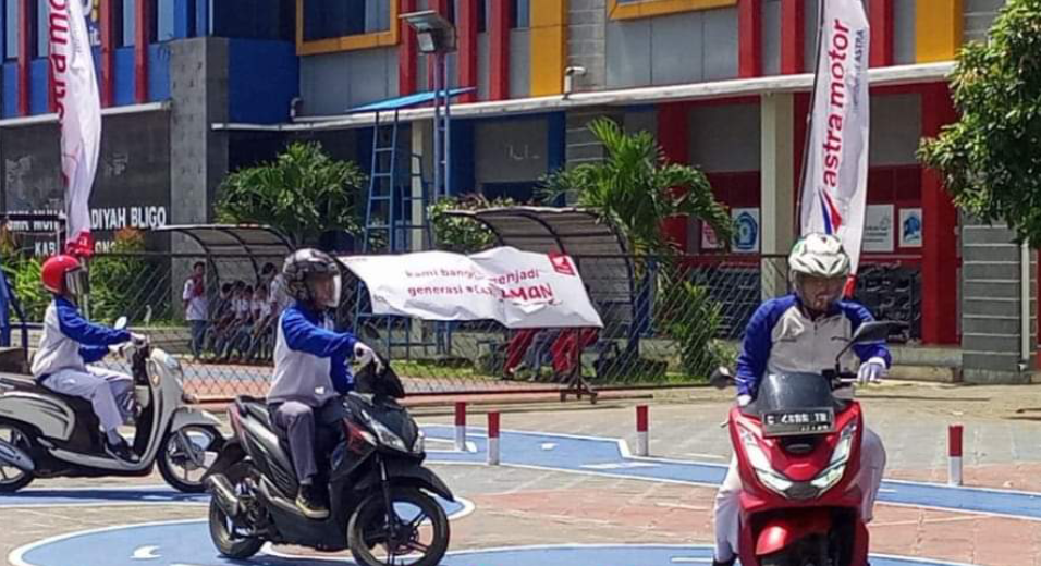 80 Siswa SMK Muhammadiyah Bligo Ikuti Safety Riding, Budayakan Perilaku Keselamatan Berkendara