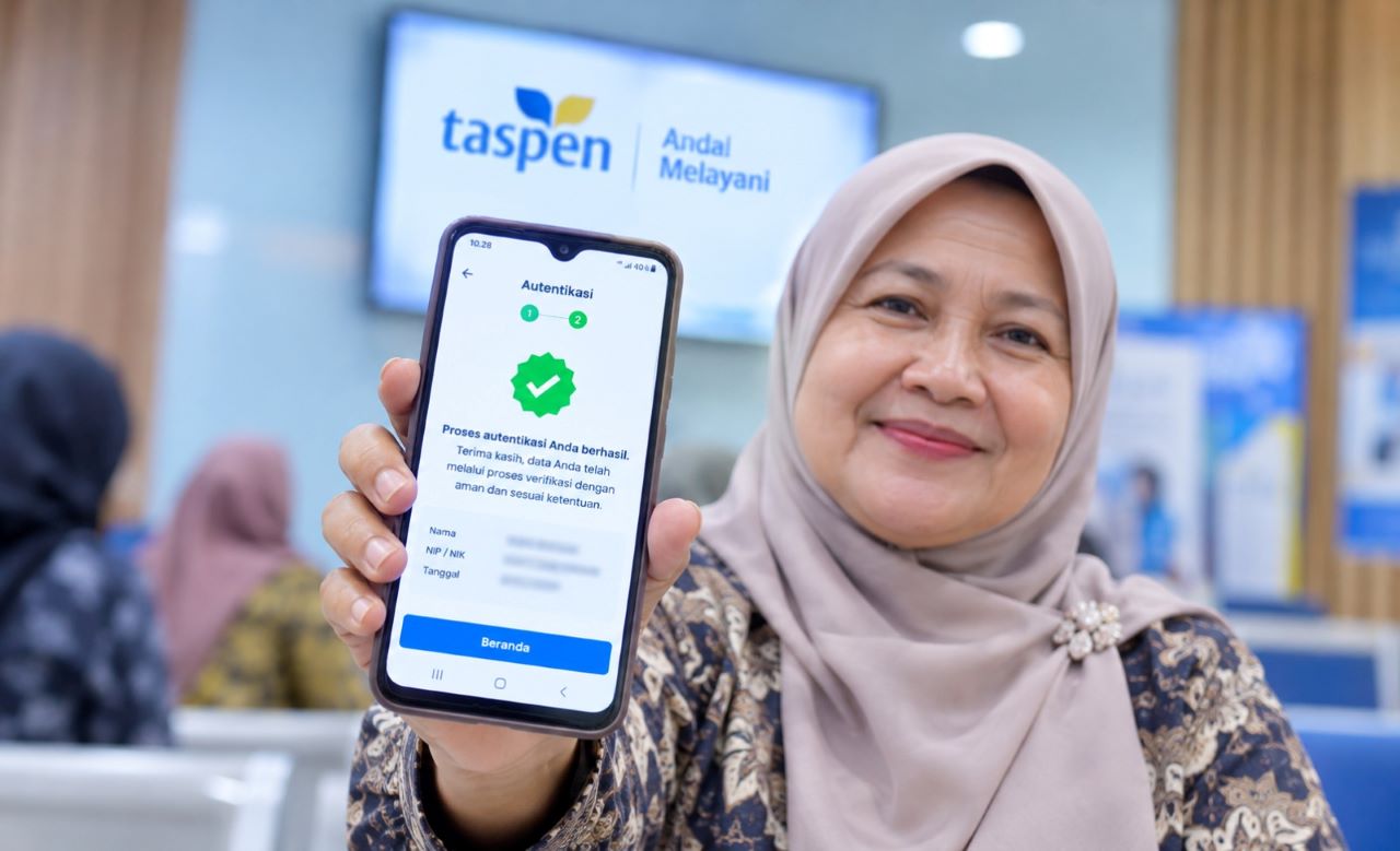 TASPEN KC Pekalongan Optimalkan Layanan Autentikasi Digital Melalui Aplikasi Andal By TASPEN
