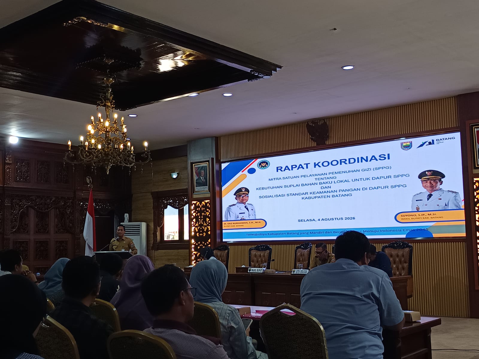 Dana MBG Jangan Bocor ke Luar Daerah, Wabup Batang Minta UMKM Lokal Jadi Pemasok Utama