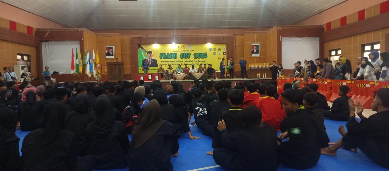 Ratusan Atlet Rebutkan Kejuaraan Pencak Silat Prabu CUP 2025