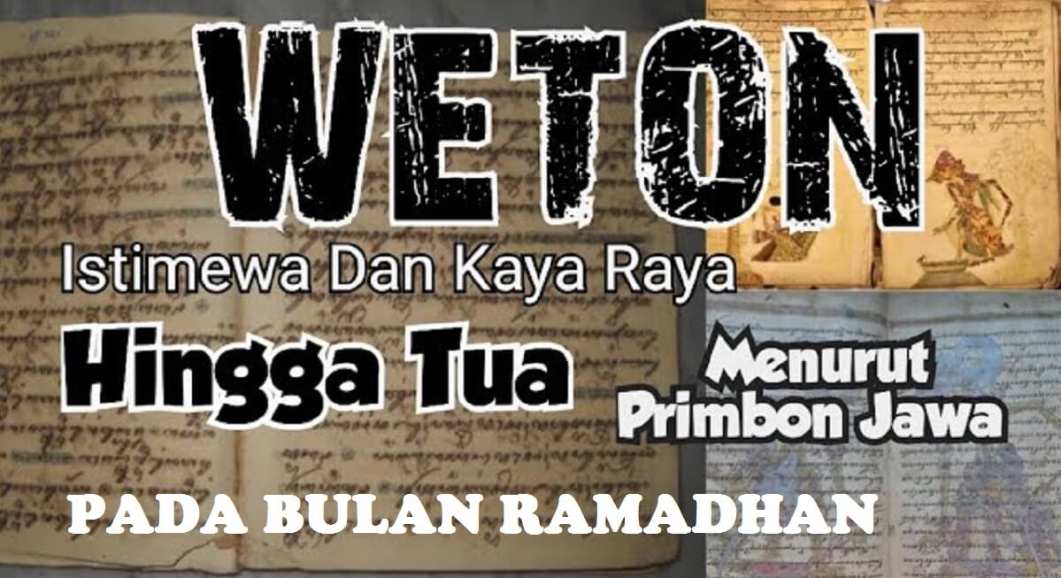 Primbon Jawa: di Bulan Ramadhan, 6 Weton Istimewa Ini Dapat Sukses dan Kaya Raya, Kamukah Pemilik Wetonnya?