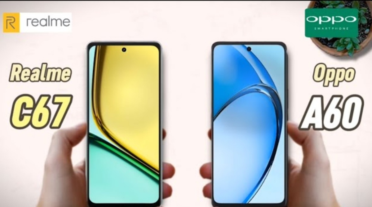 Cuma Beda 200 Ribu! Simak Review Perbandingan OPPO A60 vs Realme C67, Mending Pilih yang Mana?