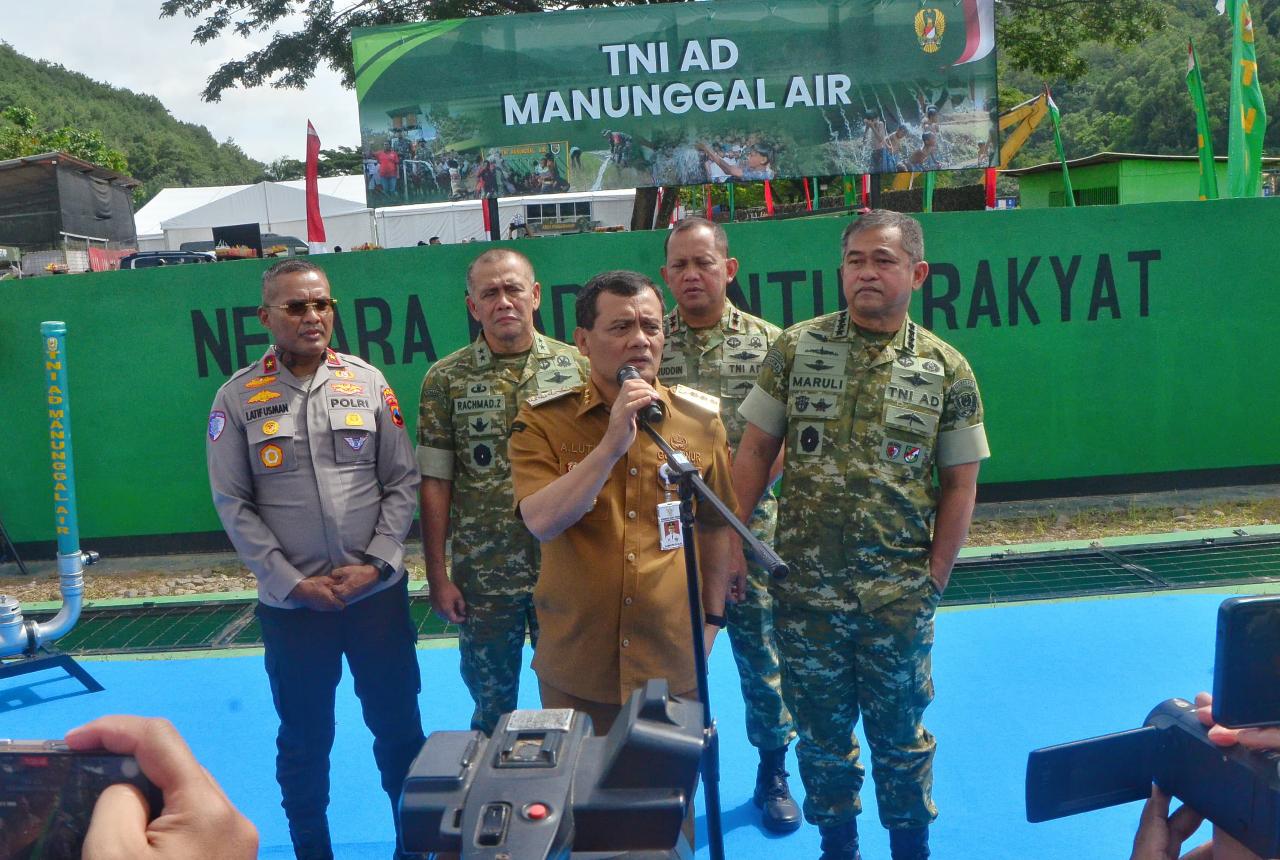 Gubernur Ahmad Luthfi Apresiasi TNI Atas Kontribusinya dalam Menjaga Ketahanan Pangan