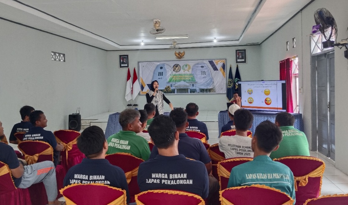 Penyuluhan Kesehatan Mental, Lapas Pekalongan Bekali Warga Binaan Teknik Regulasi Emosi dan Coping Stres
