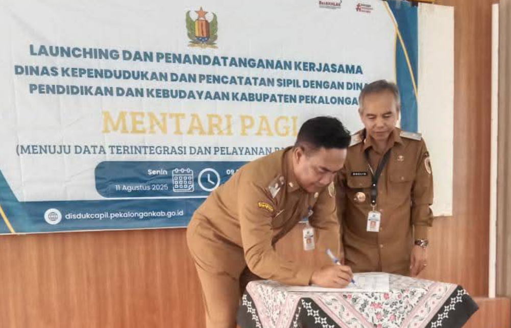 Disdukcapil & Dindikbud Kab Pekalongan Luncurkan Program 'Mentari Pagi' untuk Sinkronisasi Data Anak Usia Dini