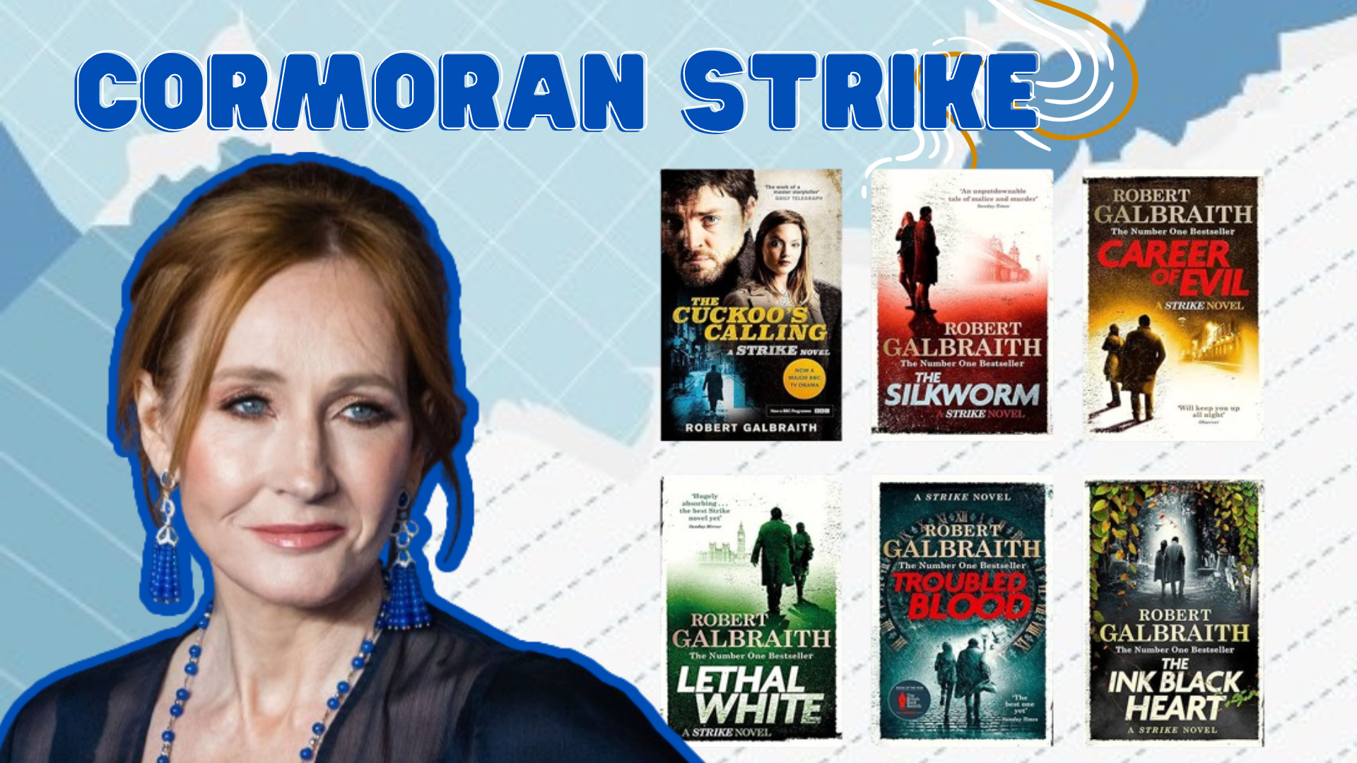 Ciptakan Novel dengan Genre Kriminal, Ini 5 Seri Novel Cormoran Strike Karya J.K. Rowling