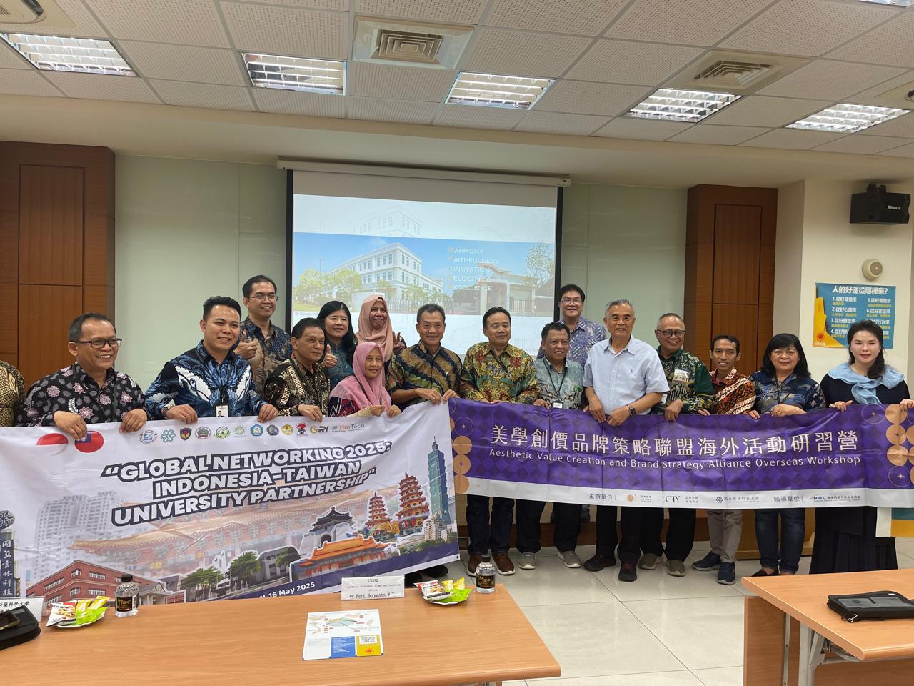 ITSNU Pekalongan Go Fast Bangun Jaringan Internasional, Bekerjasama Industri dan Kampus di Taiwan