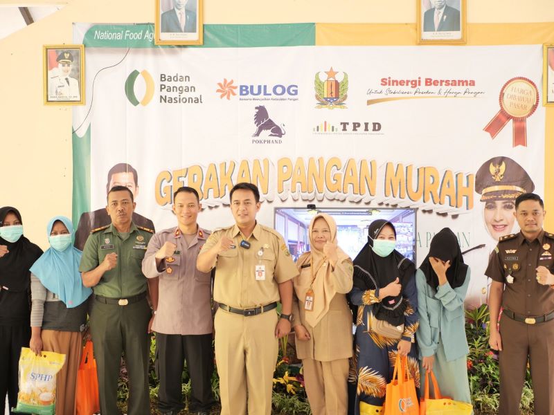 Launching Gerakan Pasar Murah, Sekda Kabupaten Pekalongan Soroti Harga Telur yang Tinggi
