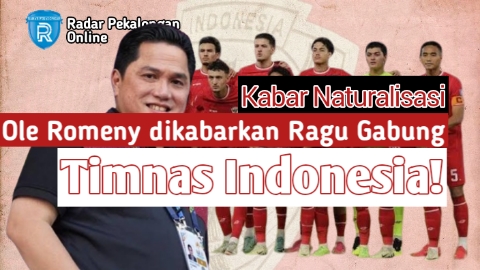 Ole Romeny Dikabarkan Ragu Gabung Timnas Indonesia dalam Waktu Dekat, Erick Thohir Cari Pemain Baru!