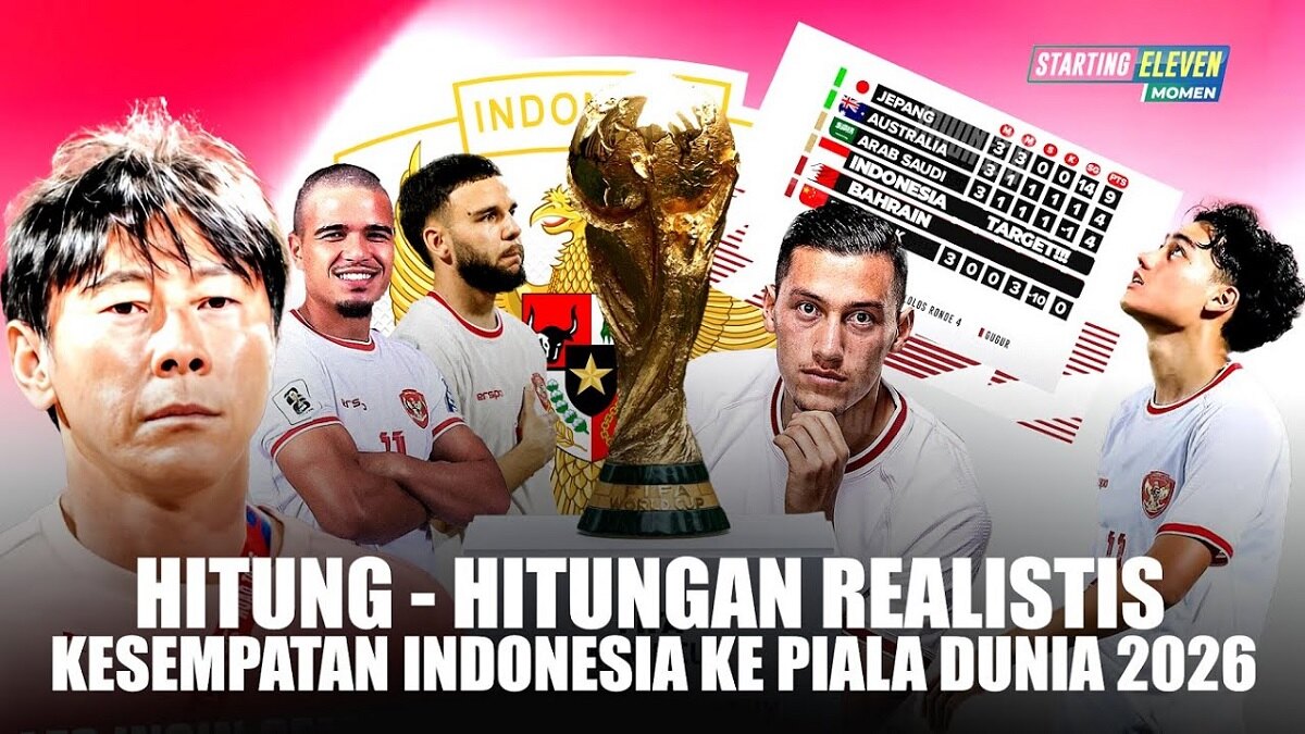 Dramatis Sampai Akhir! Inilah Hitung-hitungan Timnas Indonesia Agar Lolos Piala Dunia 2026