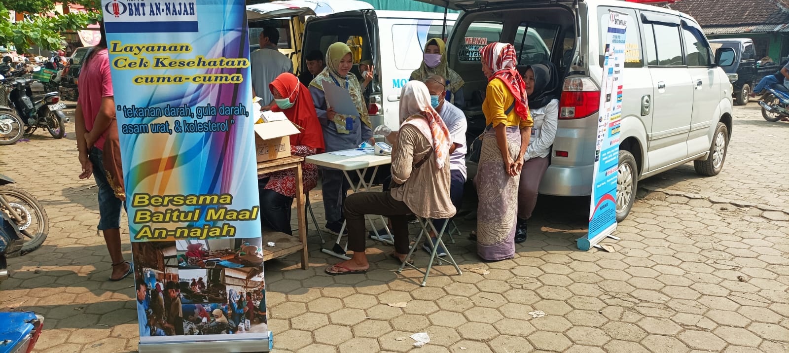 Layanan Cek Kesehatan Gratis, Program Rumah Sehat An Najah Gencar Dilakukan Secara Mobile