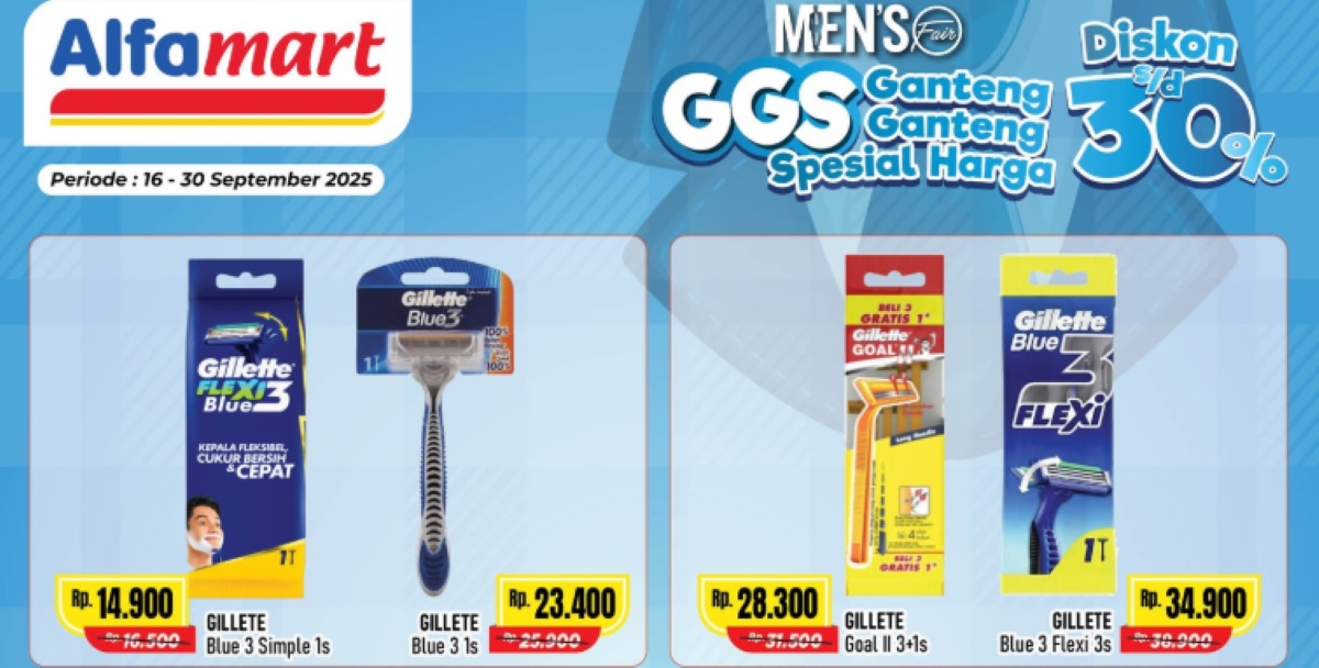 Promo Hemat Cuma di Alfamart mulai dari Pomade, Cukuran, hingga Deodoran 