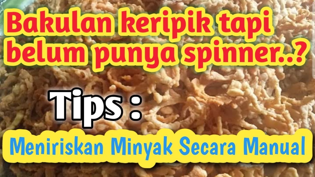 Trik Ampuh Meniriskan Minyak di Gorengan dengan Cepat Tanpa Mesin Spinner Mahal