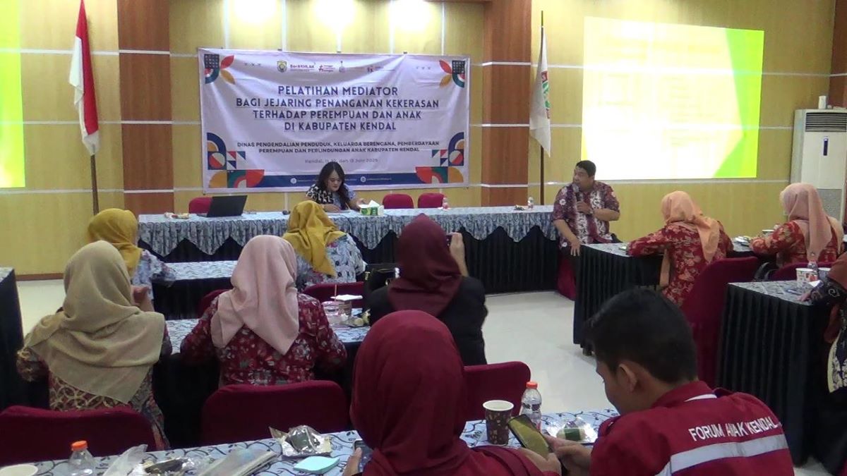 Atasi Kekerasan Perempuan & Anak, DP2KB2PA Kendal Cetak Mediator, Dorong Solusi Damai!