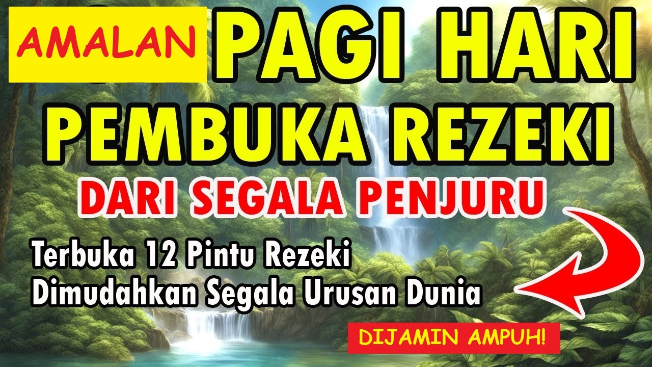 Buktikan Sekarang Juga, Inilah 4 Amalan Sederhana di Pagi Hari yang Ampuh Datangkan Rezeki